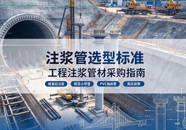 张店注浆管选型标准